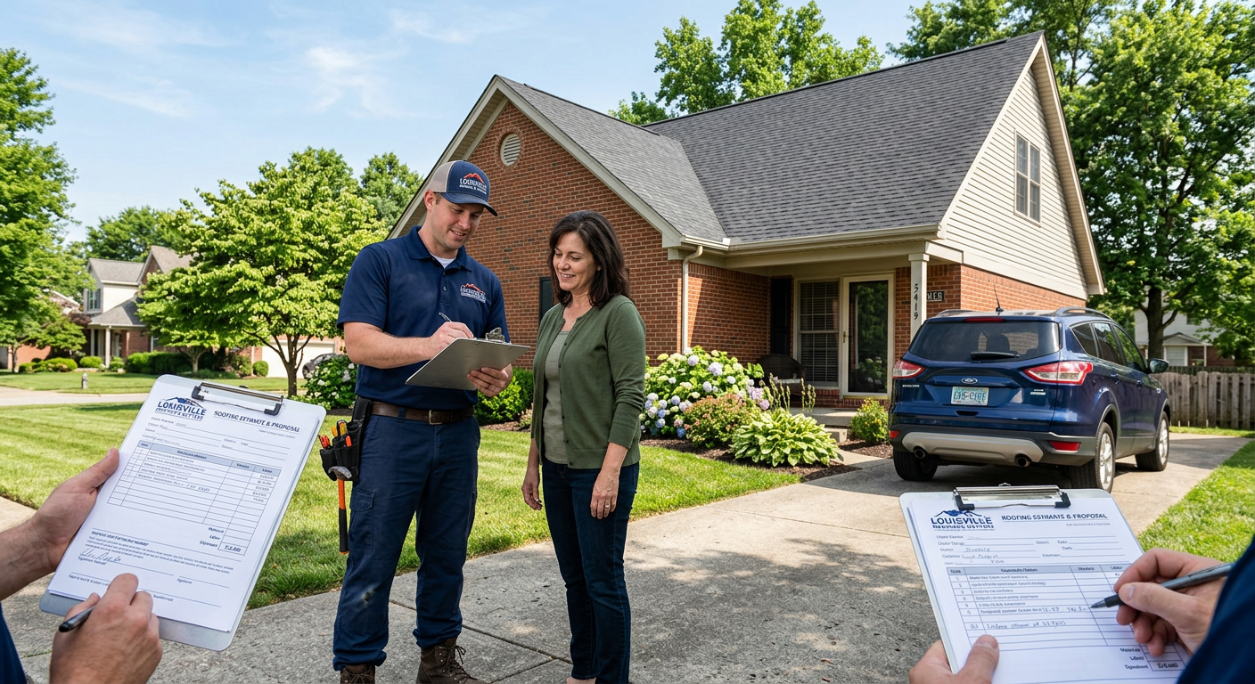 Roof replacement cost Louisville KY