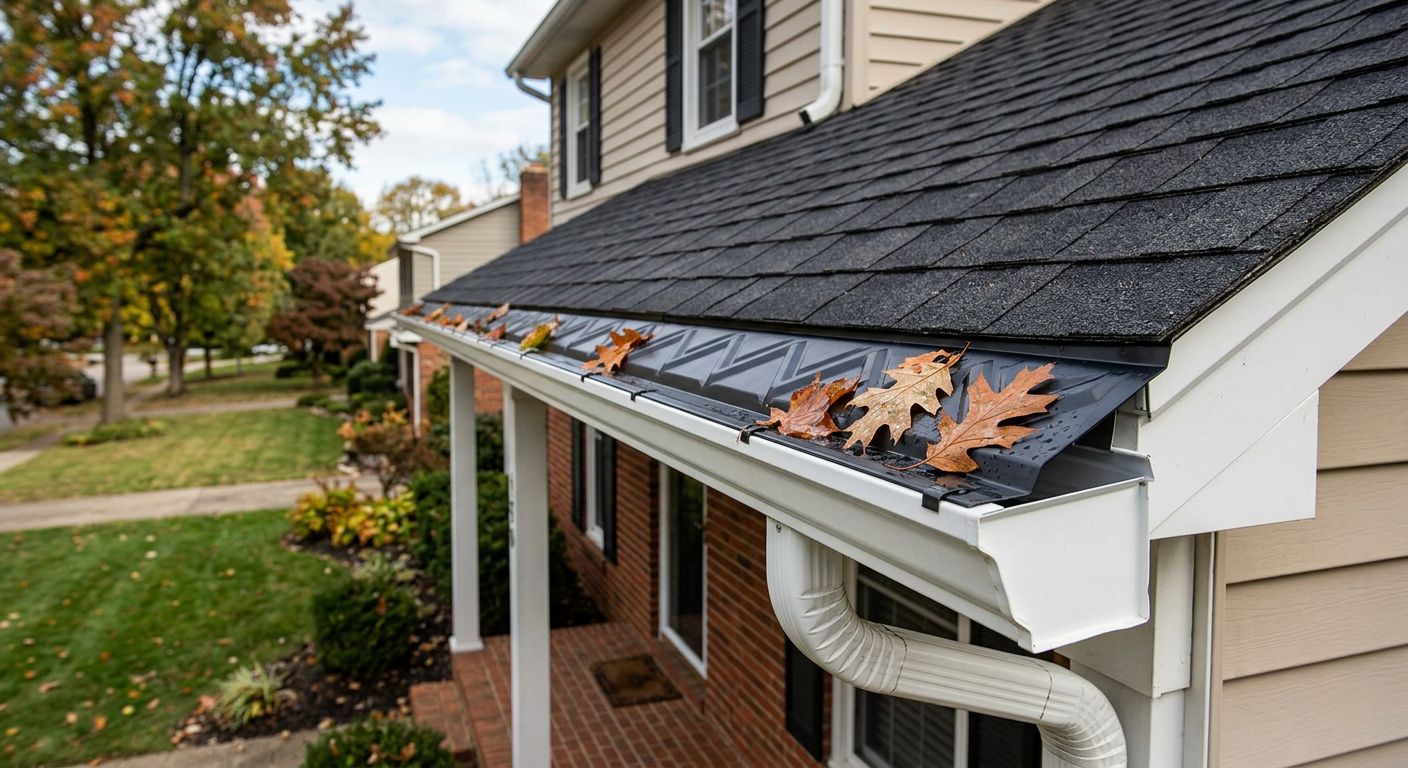 Raindrop gutter guards Louisville KY