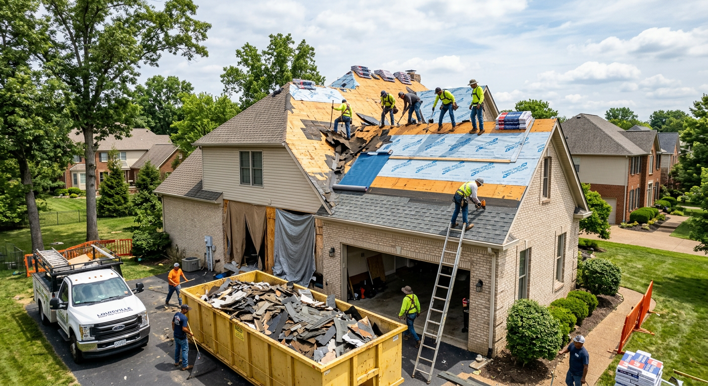 Roof replacement Louisville KY