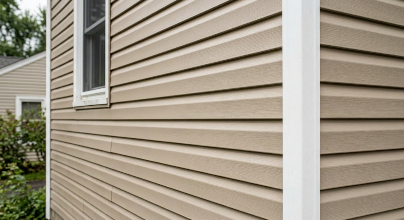 Fresh vinyl siding installation after repair Louisville KY