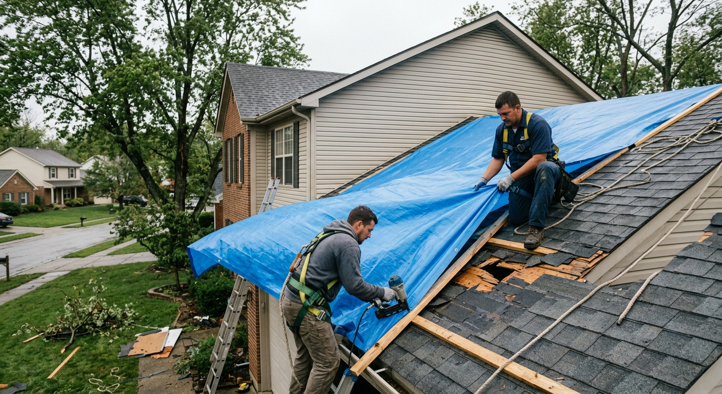 Emergency Roofing Service Louisville KY - 24/7 Local Roofers Louisville